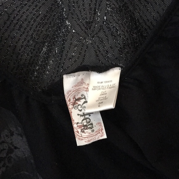 FINAL MARKDOWN Unique ladies butterfly top large - Picture 4 of 5